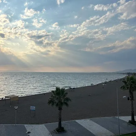 Sahilde Denize Sifir Dikili